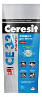 “Церезит” CE-33 затирка для швов плитки графит 2 кг