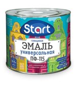 Старт Эмаль ПФ-115 голубая 0,8 кг