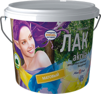 Alina paint Akrila лак акриловый 1 кг матовый