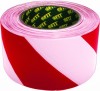 Лента сигнальная красно-белая Fit 50ммх100м 11852